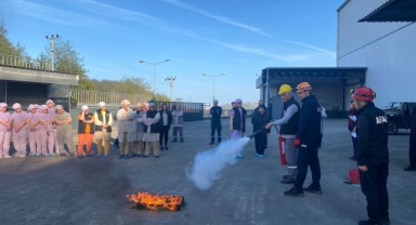 AFAD'tan Giresun OSB'de Kapsamlı Afet Eğitimi ve Tatbikat