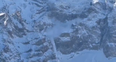 Ağrı Dağı'nda Çığ Düştü