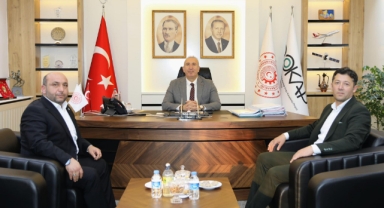 AK Parti Alucra İlçe Teşkilatından DOKAP Başkanlığı’na Ziyaret