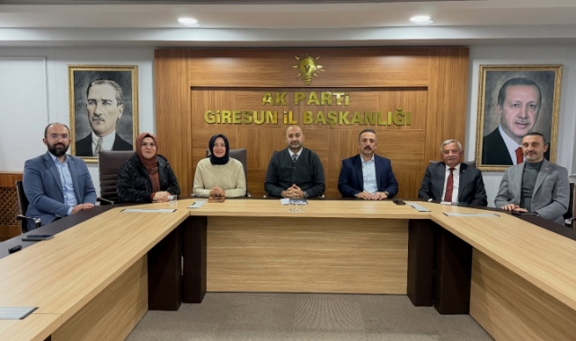 AK Parti Giresun’da Haftalık Strateji Toplantısı