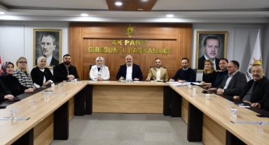 AK Parti Giresun Teşkilatı İl Yönetim Kurulu Toplantısını Gerçekleştirdi