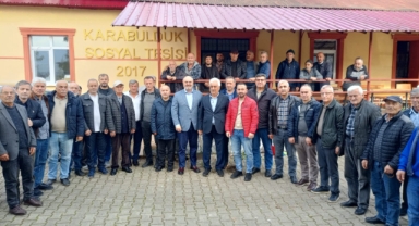 AK Parti Yönetimi Karabulduk’ta Talepleri Dinledi