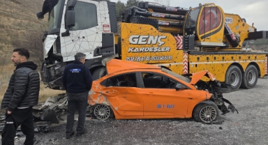 Ankara'da 6 araçlı zincirleme kaza: 5 yaralı