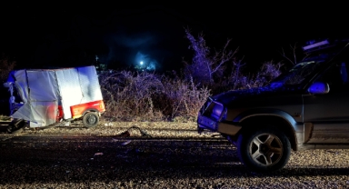 Arazi aracı ile çarpışan 3 tekerlekli elektrikli aracın sürücüsü yaralandı