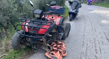 ATV kazası! 1'i ağır 2 kişi yaralandı