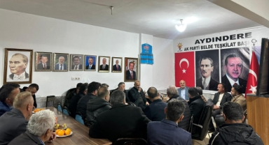 Aydındere’de Geniş Katılımlı AK Parti Zirvesi!