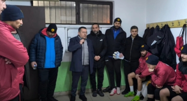 Başkan Şenlikoğlu’ndan Derelispor’a Moral Ziyareti