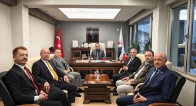 Başkan Yılmaz'dan Giresun İl Tarım ve Orman Müdürlüğü'ne Ziyaret