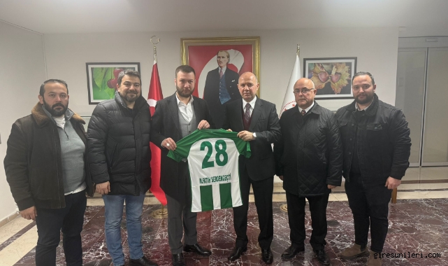 Batlama Spor Kulübü Yönetiminden Vali Serdengeçti’ye Nezaket Ziyareti
