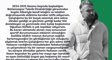 Batlamaspor’da Ayrılık