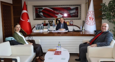 Denetimli Serbestlik Müdürü Güngör’den Giresun Gençlik ve Spor İl Müdürü Ergün’e Ziyaret