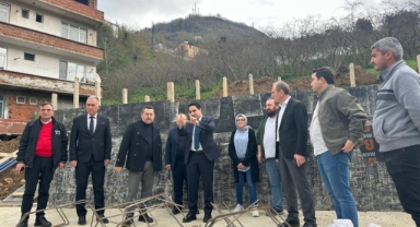 Dereli’de Devam Eden Gençlik Merkezi Projesine Üst Düzey İnceleme