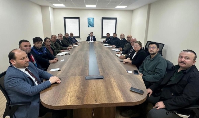 Dereli’de Kış Planlaması: Yol, Sağlık ve Eğitim Önlemleri Görüşüldü