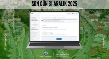 Dereli  İçin Çağrı: Son Gün 31 Aralık! 