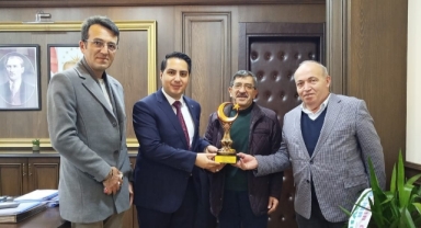 Dereli Kaymakamı Gövercin Misafirlerini Ağırladı