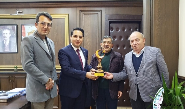 Dereli Kaymakamı Gövercin Misafirlerini Ağırladı