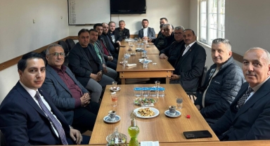 Dereli Kaymakamı Gövercin, Teşkilat ve Kurumlarla Bir Araya Geldi