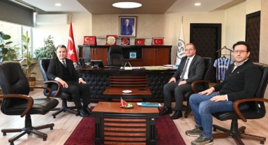 Doğankent Belediye Başkanı Özden’den DSİ 22. Bölge Müdürlüğü’ne Ziyaret