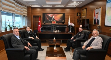 Doğankent Belediye Başkanı Özden’den İl Müdürlerine Ziyaret