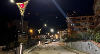 Doğankent’te Gece Aydınlandı! Sokaklara Modern Dokunuş