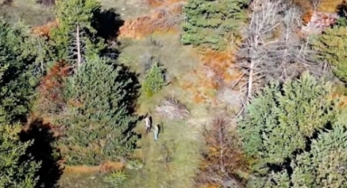 Dron Destekli Denetimde 4 Kaçak Avcı Yakalandı