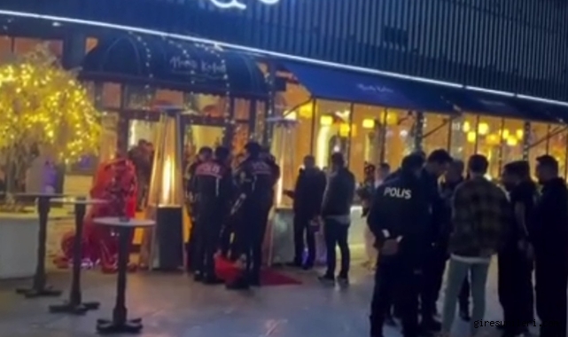 Eğlence mekanında silahlı kavga!