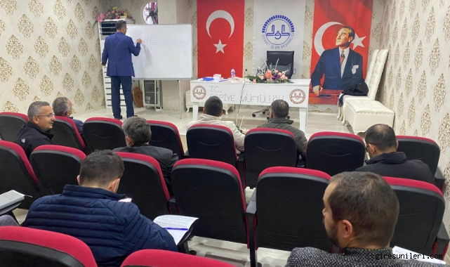 Espiye’de Din Görevlilerine Yönelik Ezanı Güzel Okuma Kursu