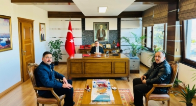 Espiye’de İlçe Teşkilatından Kaymakam Kavanoz’a Ziyaret