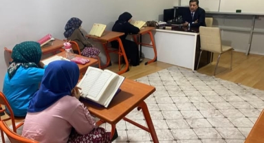 Espiye İlçe Müftüsü Özgül, Hafız Öğrencilerle Bir Araya Geldi