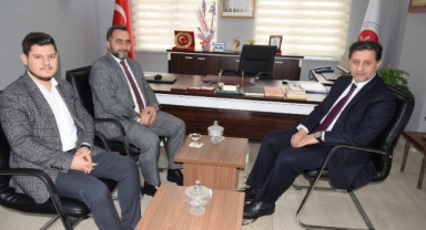 Espiye İlçe Müftüsü Özgül, Kabadüz Müftüsü ve İlçe Vaizlerini Ağırladı