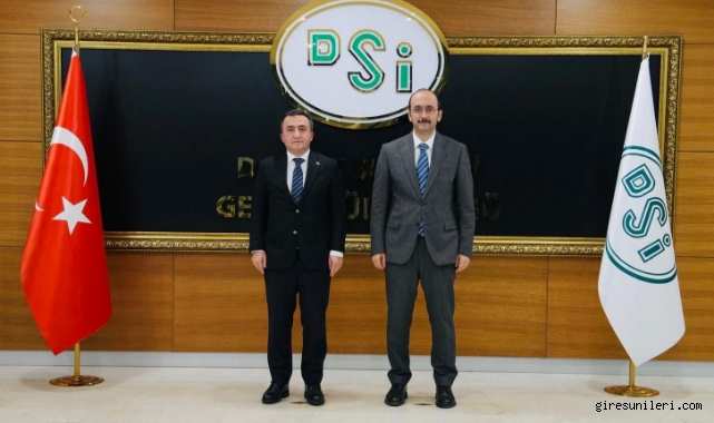 Espiye Kaymakamı Kavanoz’dan DSİ Genel Müdürü Balta’ya Ziyaret