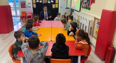 Espiye Müftüsü Özgül, Minik Öğrencilerle Bir Araya Geldi