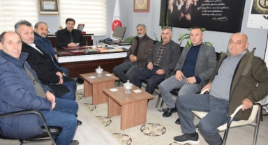 Espiye Muhtarlarından Müftü Haki Özgül’e Hayırlı Olsun Ziyareti