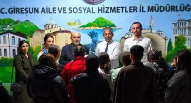 Gazi İhsan Topçu, Giresun’daki Çocuklarla Kahramanlık Hikâyelerini Paylaştı