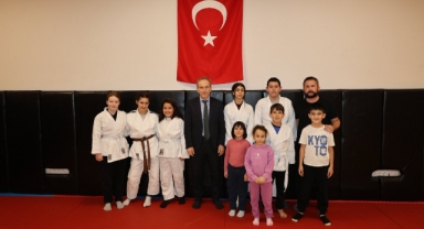 Giresun'da Judo Sporcularına Moral Ziyareti