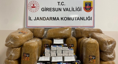 Giresun'da Kaçak Tütün Operasyonu! 11 Bin Sigara Ele Geçirildi