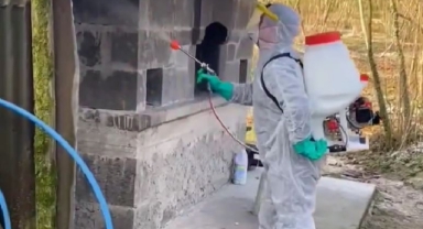 Giresun'da Kahverengi Kokarcaya Karşı Kışlak Operasyonu