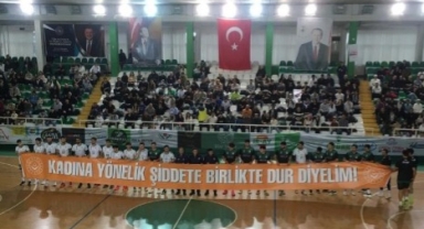 Giresun’da Sahalarda Kadına Şiddete Karşı Güçlü Mesaj