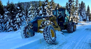Giresun’da Yayla Yollarında Zorlu Mesai!