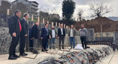 Giresun Gençlik ve Spor İl Müdürü Ergün’den Dereli’de Yatırım İncelemesi