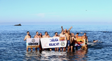 Giresun İl Sağlık Müdürlüğü’nden Farkındalık Etkinliği: Sağlık İçin Yüzdüler