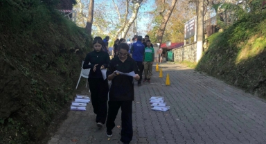 Giresun Kalesi’nde Oryantiring Heyecanı: 175 Sporcu Parkurdaydı