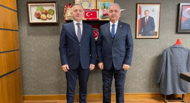 Giresun Milletvekili Temür,  Başhekim Çıtlak'ı TBMM’de Ağırladı