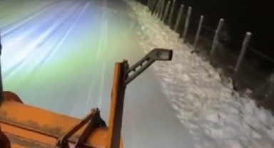 Giresun'un Zirvelerinde Zorlu Kar Mesaisi!