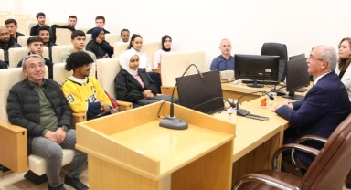 Giresun Üniversitesi Uluslararası Öğrencileri, Rektör Can ile Buluştu