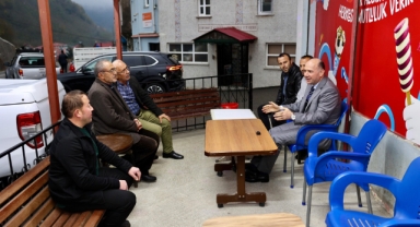 Giresun Valisi Serdengeçti, Tirebolu'da Halkın Taleplerini Dinledi