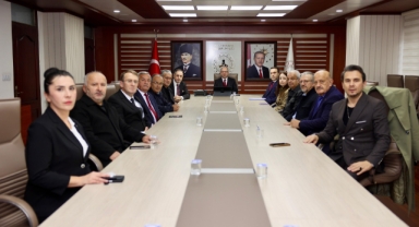 Giresun Valisi Serdengeçti, İnsan Hakları Kurulu Üyeleriyle Bir Araya Geldi