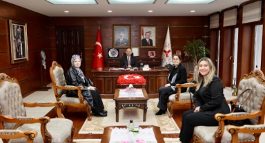 Giresun Valisi Serdengeçti Ziyaretçilerini Ağırladı