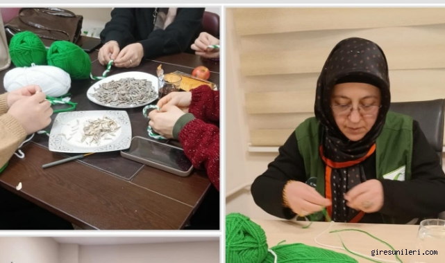 Giresun Yeşilay’dan Gönüllülere Yönelik Bileklik Yapım Atölyesi