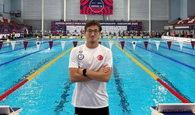 Giresunlu Milli Yüzücü Yaraman Dünya Üçüncüsü!